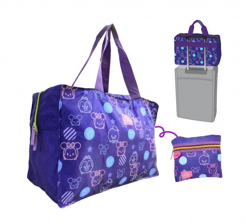 Disney迪士尼TsumTsum 折疊式背包/旅行袋