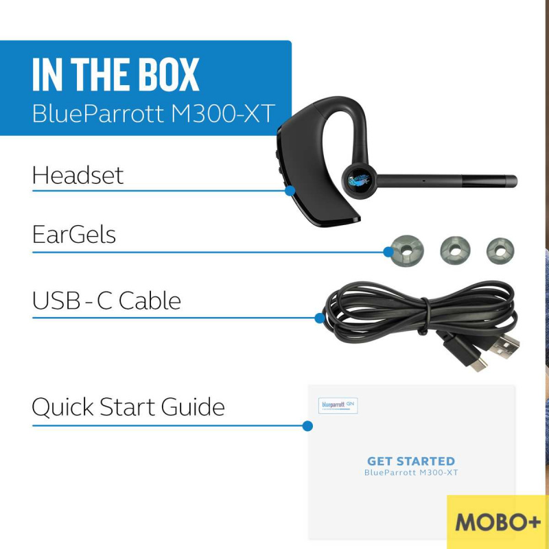 BlueParrott M300-XT 超輕型降噪藍牙耳機