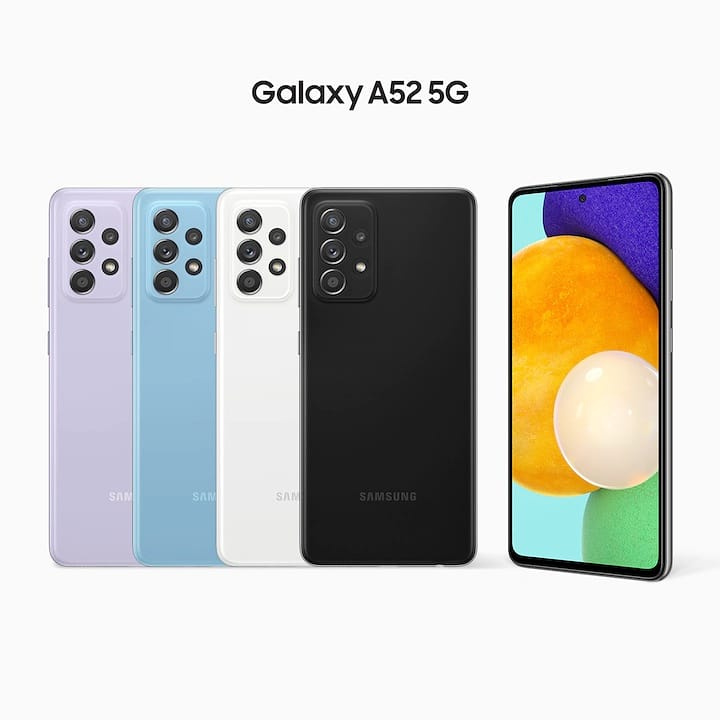 全新推介~三星Galaxy A52 5G - 嶄新設計，完美視覺享受 - (8+128) $2599🎉