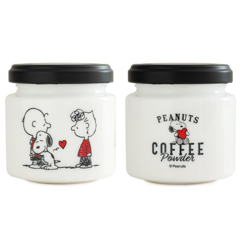 日本Inic Coffee Snoopy 史努比密封瓷樽 朱古力橙甜點咖啡粉 20g【市集世界 - 日本市集】