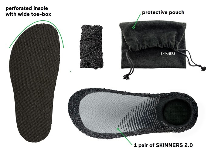 捷克手製 Skinners 4合1便攜多功能襪鞋 2.0