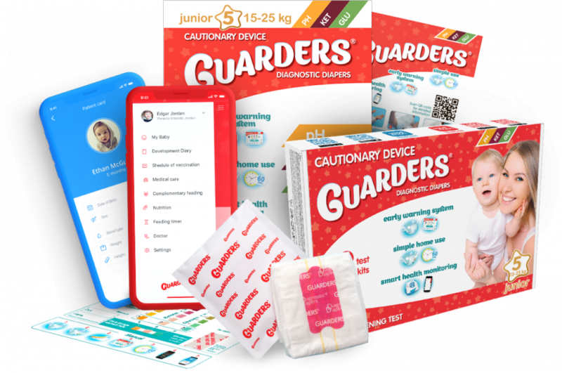 Guarders®嬰兒尿液測試 (1 片套裝)