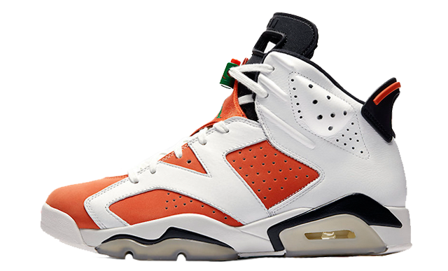 Nike Air Jordan 6 Retro Gatorade 男裝鞋 [白橙色]