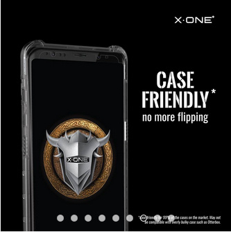 X-One Note 8 Case Friendly Seamless Stealth Armor Enhanced Screen Protector (Front and Back)