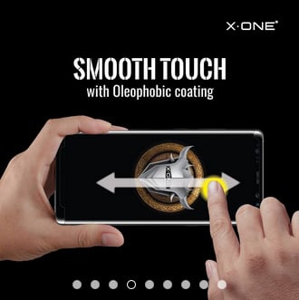 X-One Note 8 Case Friendly Seamless Stealth Armor Enhanced Screen Protector (Front and Back)