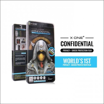 X-One iPhone X / 8 / 8+ / 7 / 7+ 全屏防窺防爆貼