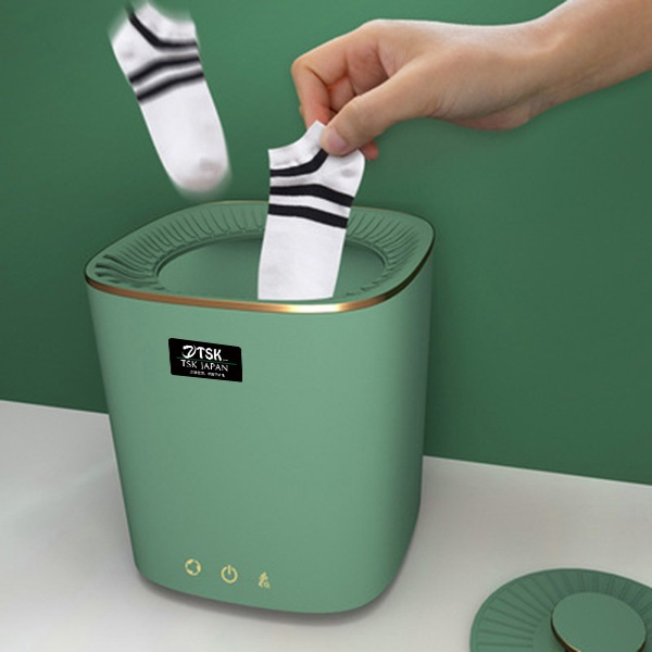 TSK - 日本TSK 超震波清洗藍光抑菌便攜式臭氧消毒智能洗襪機(內衣褲毛巾)