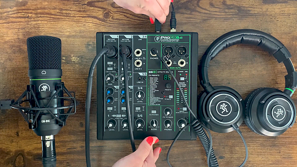 【全港免運費】Mackie ProFX6v3 6-CH Effects Mixer W/USB 直播 實況 混音器 介面 內建效果