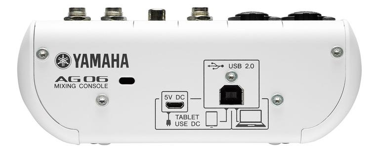 【全港免運】(原裝行貨) Yamaha 6-CH Mixer & USB Audio Interface AG06