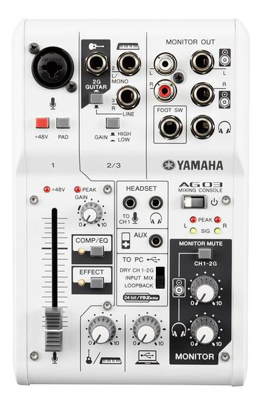 Yamaha AG03 Mixer & USB Audio Interface 平行進口
