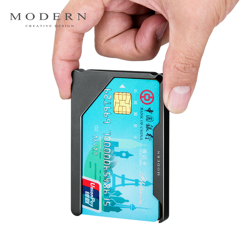 MODERN 鋁製創意旅行卡夾 [2色]