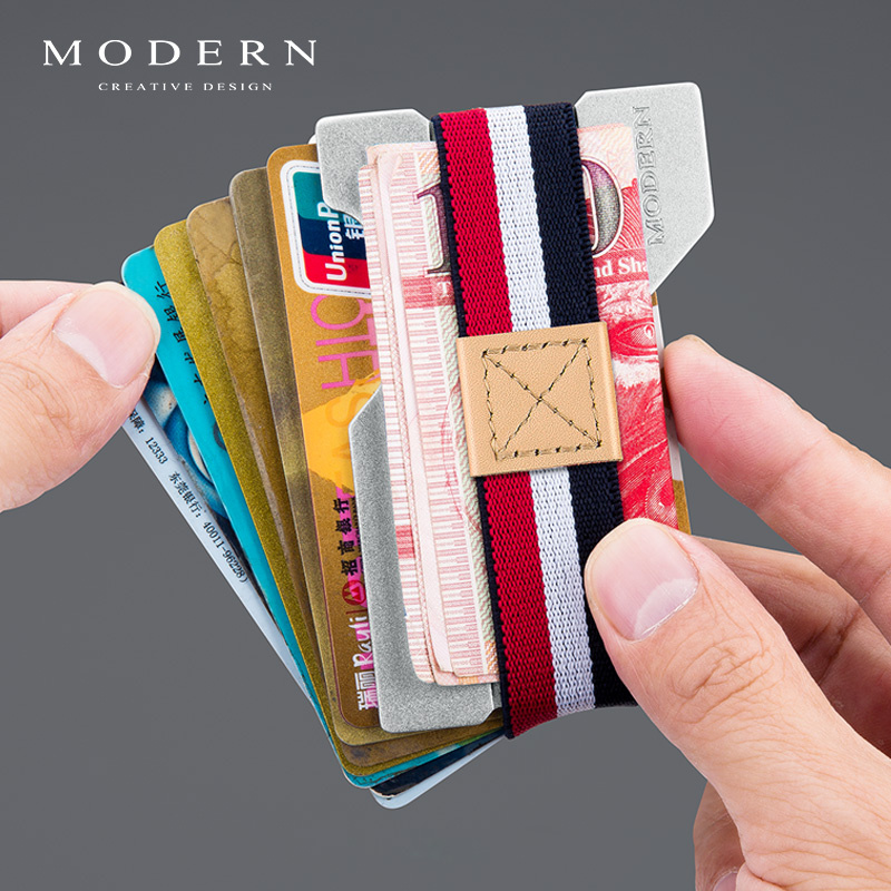 MODERN 開放式 金屬多功能 卡夾