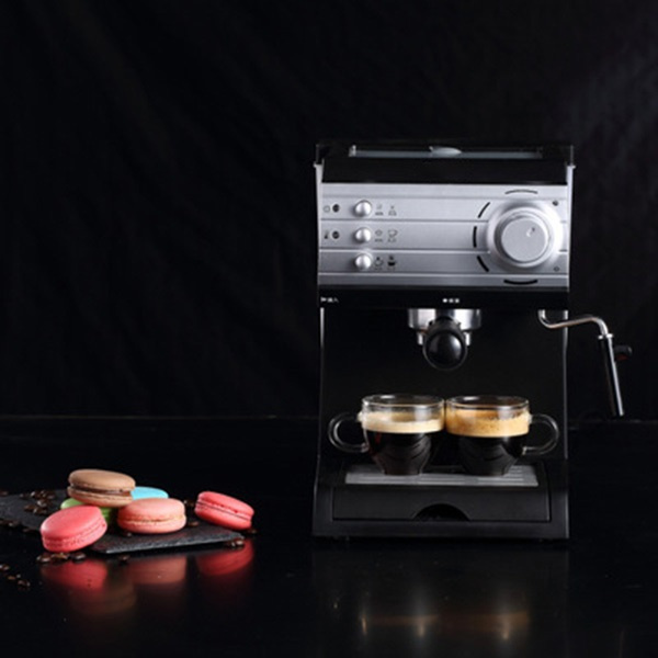 韓國B&C Donlim家用自動蒸汽雙杯雙控溫意式咖啡機