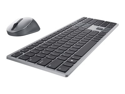 Dell Premier 多裝置無線鍵盤與滑鼠  - KM7321W (美式英文)