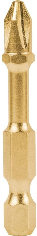 美國牧田B-60523衝擊金＃2十字形2“黃金鑽頭，15 支/盒