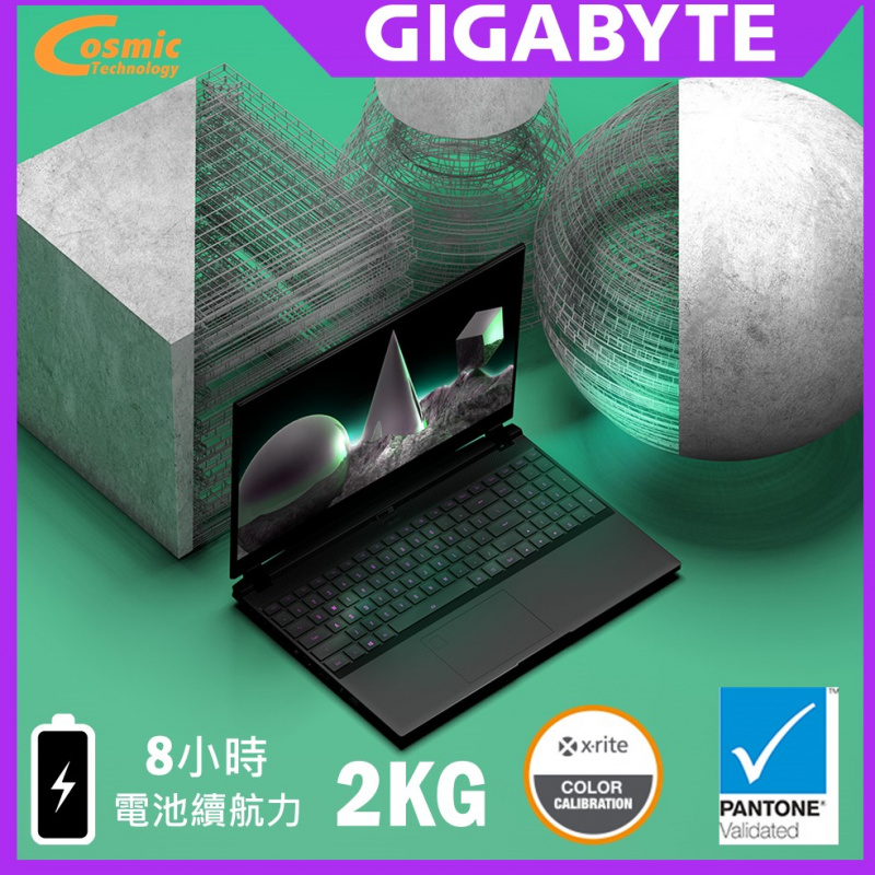 GIGABYTE AERO 15 OLED XD 4K 15.6"手提電腦11th ( i7-11800H / RTX3070 / 64GB / 4TB )