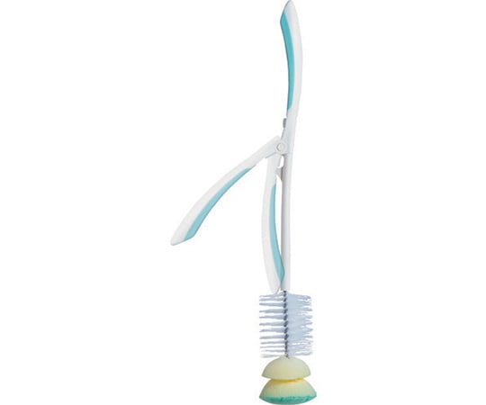 日本 MAMEITA KB-823 可折疊杯瓶底部清潔刷