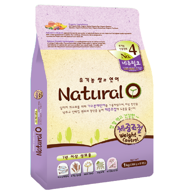 韓國Natural O貓糧 6kg (200g x 30包）