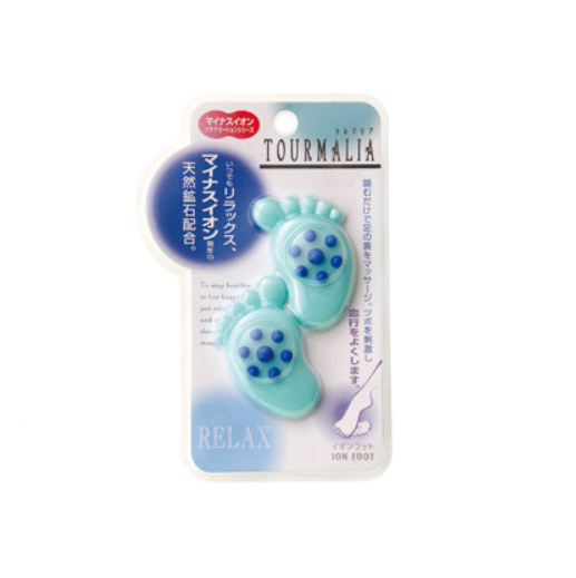 日本 TOURMALIA 天然礦石負離子足部按摩器