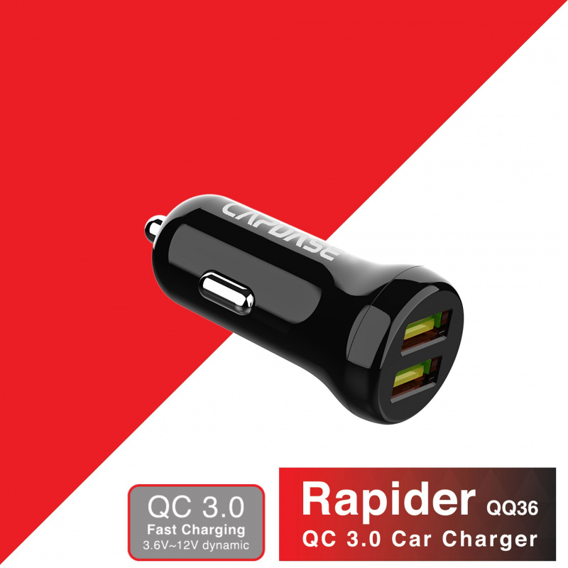 Capdase Rapider QQ36 QC 3.0 Car Charger CA00-R701