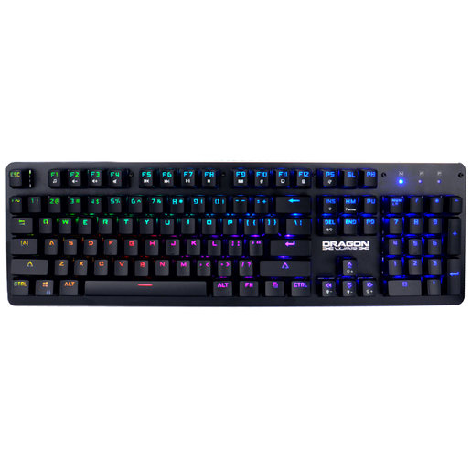 Marvo KG916 機械鍵盤 RGB Gaming Keyboard 青軸 英文版本