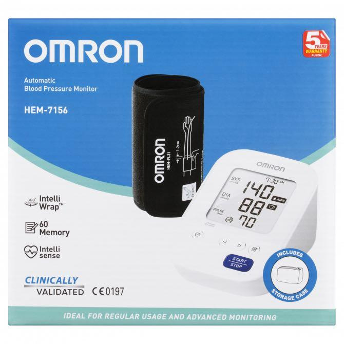 【全港免運費】(香港行貨) Omron HEM-7156 手臂式血壓計