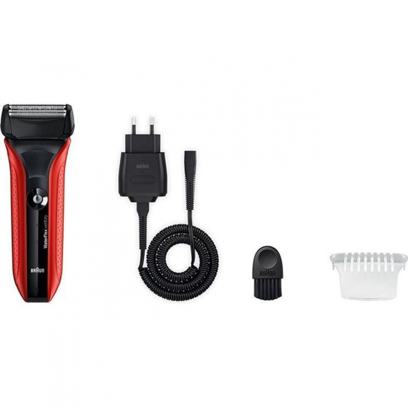 百靈 BRAUN WF2s WaterFlex 水感電鬚刨 (紅色) 百靈 BRAUN WF2s WaterFlex 水感電鬚刨 (紅色)