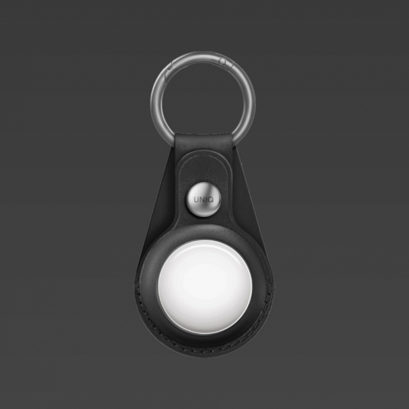UniQ AirTag Domus 皮革鑰匙圈