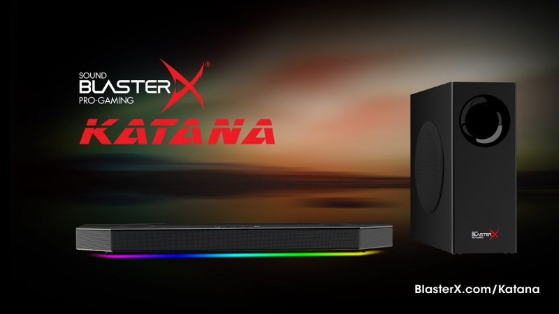 香港行貨 Creative Sound BlasterX Katana Multi-channel Gaming Soundbar
