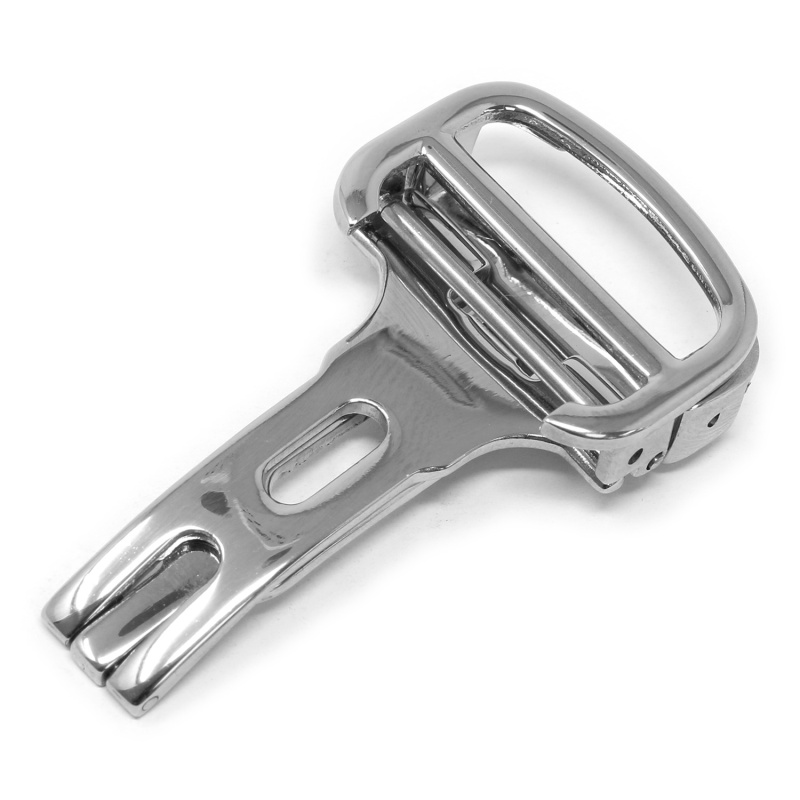 18mm, 21mm 淺灰藍色鱷魚皮代用快拆錶帶 合適 Cartier Santos Model 18mm, 21mm 淺灰藍色鱷魚皮代用快拆錶帶 合適 Cartier Santos Model