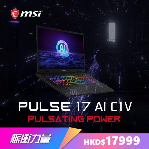 MSI Pulse 17 AI C1VGKG 17.3