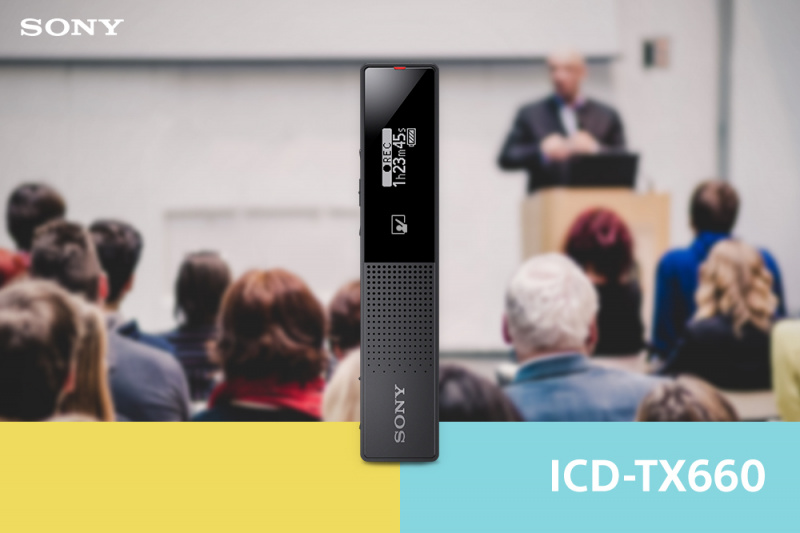 (香港行貨) Sony ICD-TX660 多功能時尚專業錄音筆