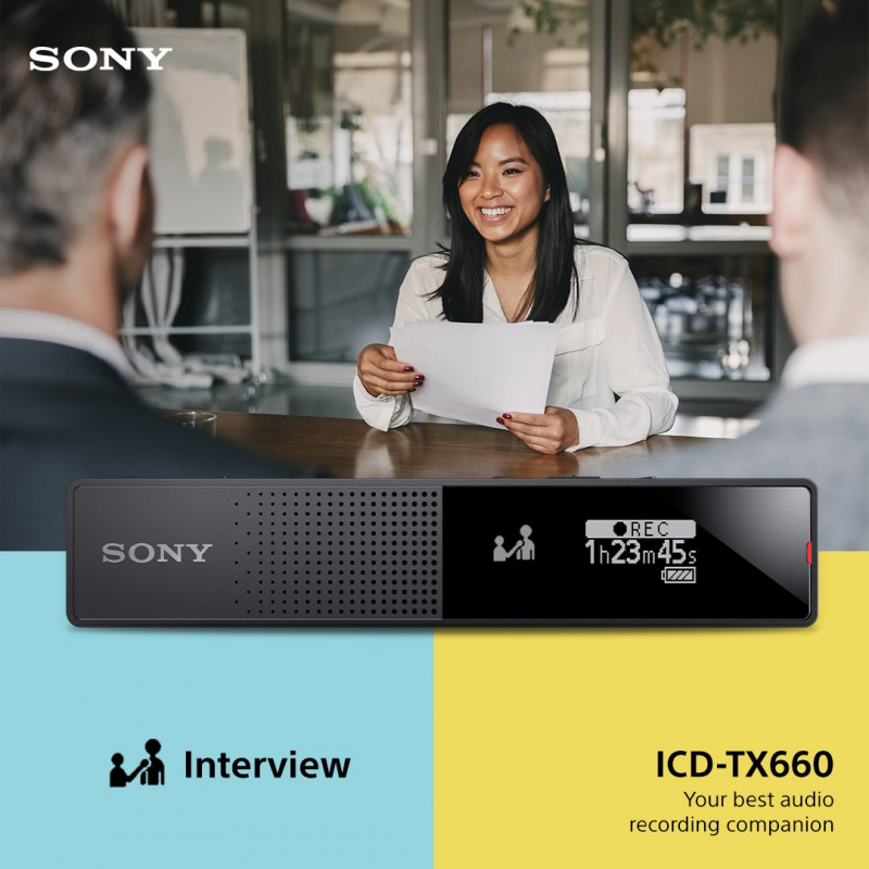 (香港行貨) Sony ICD-TX660 多功能時尚專業錄音筆