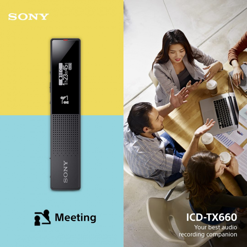 (香港行貨) Sony ICD-TX660 多功能時尚專業錄音筆