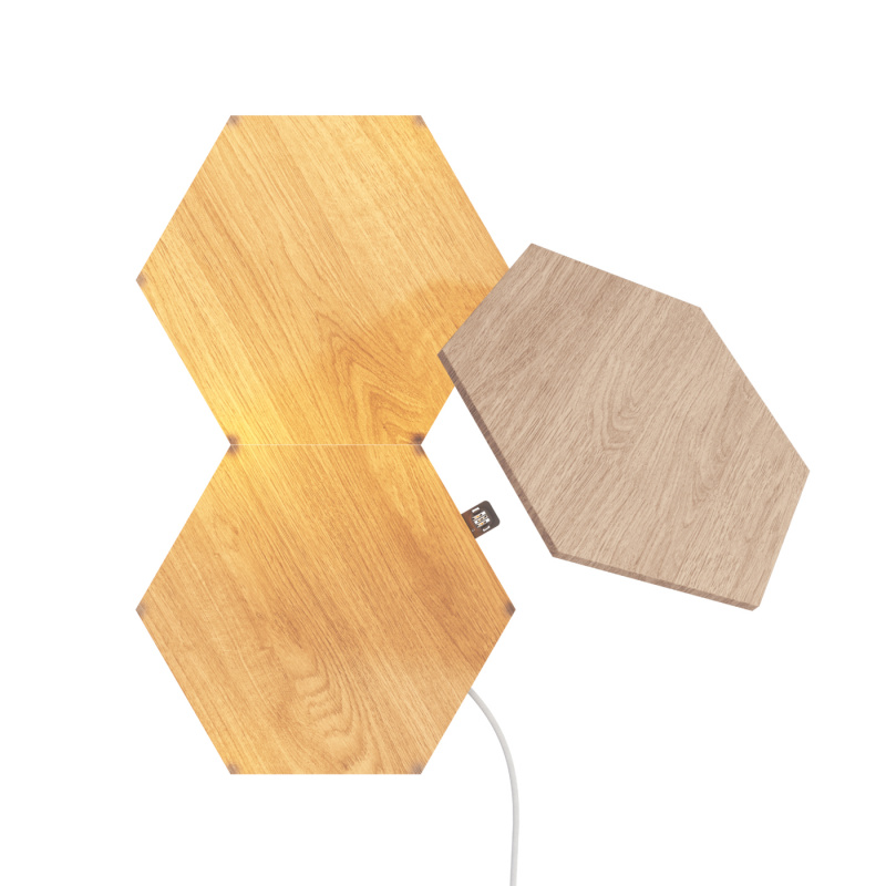 Nanoleaf Elements Hexagon 智能拼裝照明燈擴充版Expansion Kit （3個六角形燈板）(行貨一年保養)