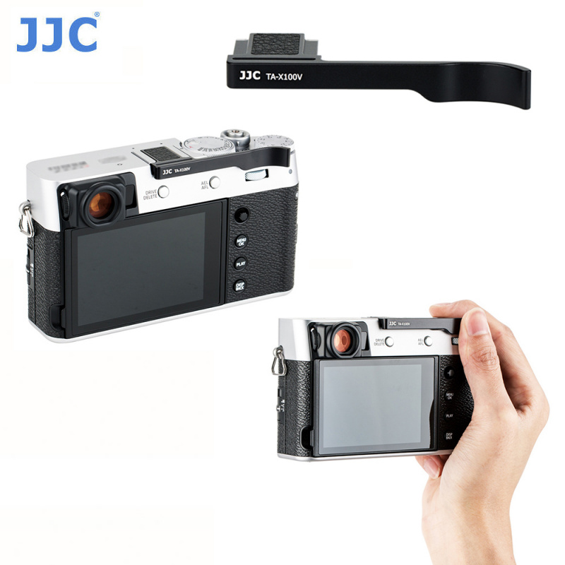 原裝正貨 - JJC 鋁合金相機熱靴手指柄 拇指柄 Aluminum Alloy Camera Hot Shoe Thumb Support 適用 富士 Fujifilm X-E3 X-E4 X100F X100V X100VI