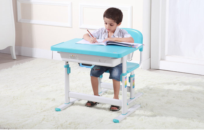 MerryRabbit 兒童可調高度學習桌椅組合 [MR-905][2色]