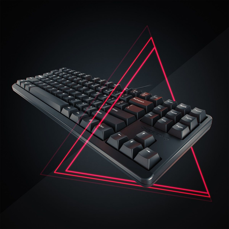 CHERRY G80-3000S TKL RGB 機械式鍵盤 [黑色/白色] [黑軸/青軸]