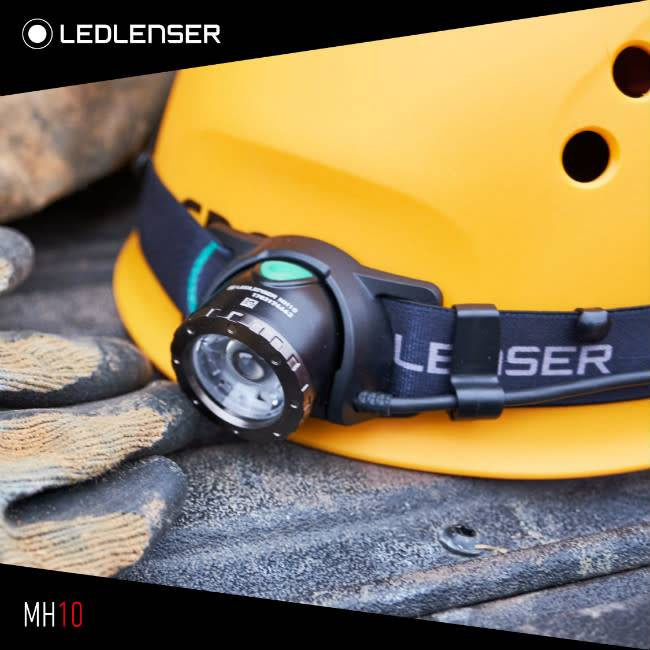 LEDLENSER MH10 USB3.0快充 變焦頭燈 附送紅/綠濾鏡 LED LENSER
