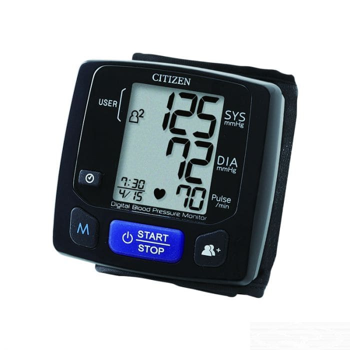 CITIZEN CH-618 電子血壓計 - 黑色 (手腕式)