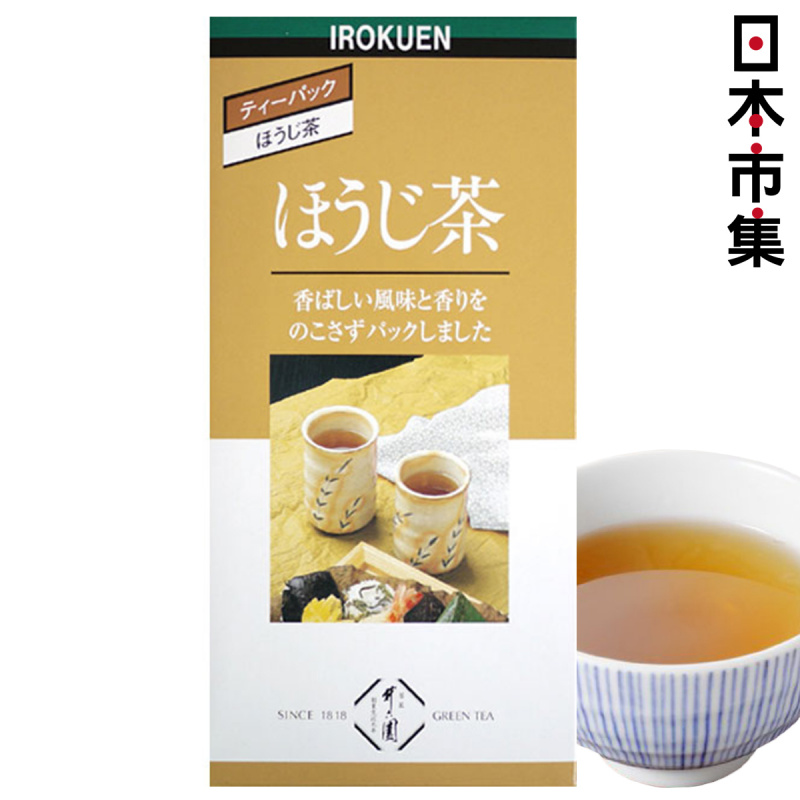 日本 井六園 家用超值裝 三角茶包 焙茶 (4g x 20包)【市集世界 - 日本市集】