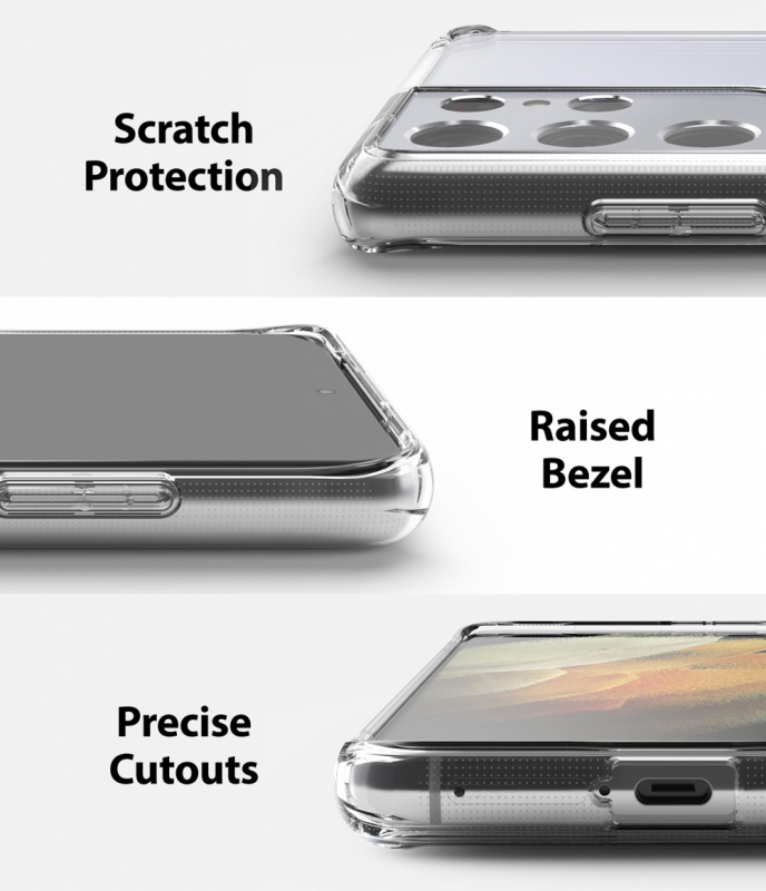 Ringke Samsung Galaxy S21 Ultra  Fusion 手機防撞保護殼
