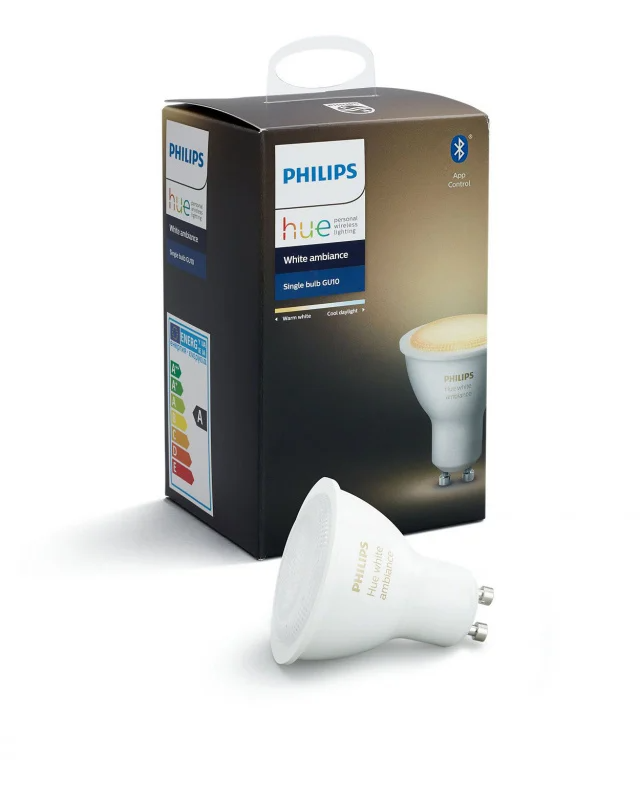 Philips 飛利浦 HUE White Ambiance Bluetooth Bulb Single Pack GU10