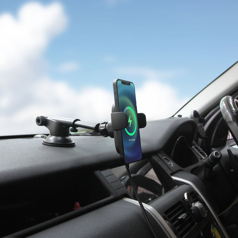 CAPDASE MS Power 伸縮臂快速無線充電磁性自動夾式車架 CAPDASE MS Power 伸縮臂快速無線充電磁性自動夾式車架