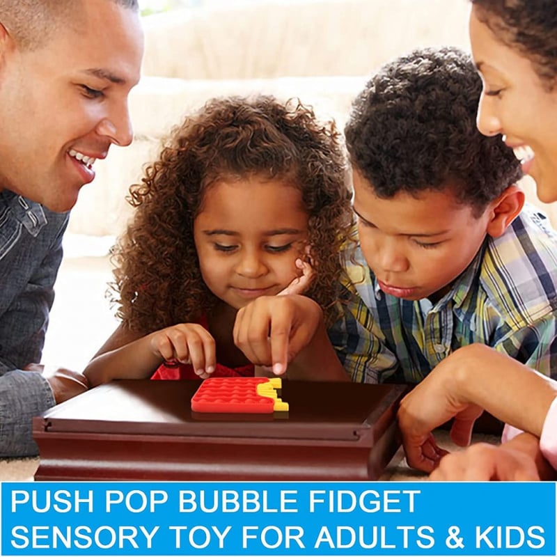 擠壓式體感桌上訓練集中力遊戲親子Autism ADHD ADD SEN兒童玩具 -快餐