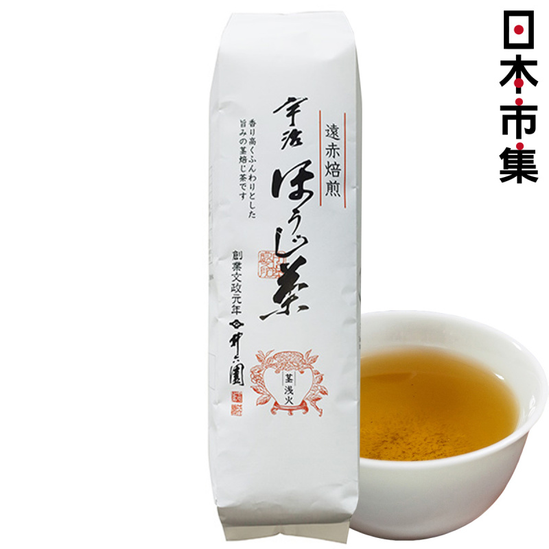 日本 井六園 家用超值裝 茶葉 遠赤焙煎宇治焙茶 200g【市集世界 - 日本市集】