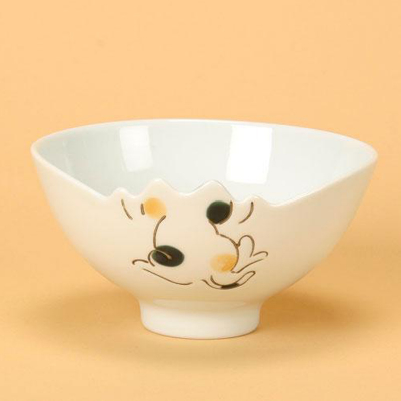 日本 石丸陶芸 波佐見燒 日本製 貓頭造型碗【市集世界 - 日本市集】