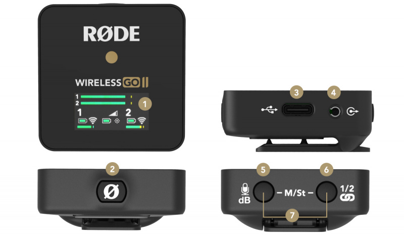 Rode Wireless Go II 一對二無線收音咪套裝