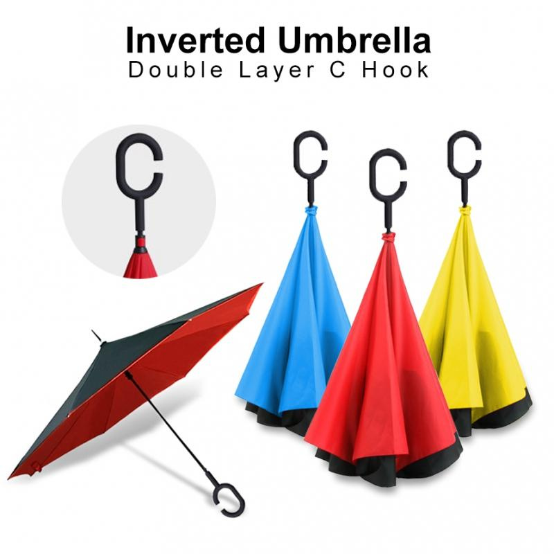 Gorgeous Umbrella 安全反向雙層雨傘 [11色]