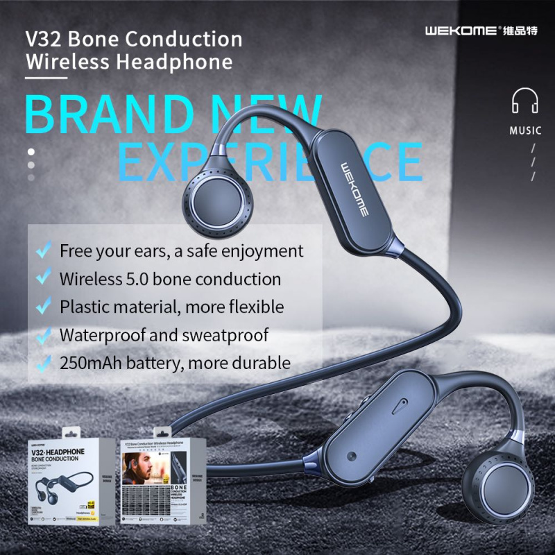 WK Design V32 骨傳導藍牙耳機 V5.0